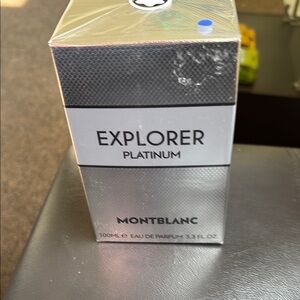 Montblanc Explorer Platinum Eau de Parfum 3.3 fl oz NIB